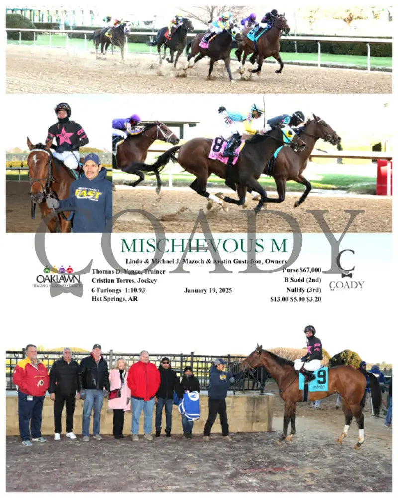 Mischievous M - 01-19-25 R08 Op Oaklawn Park