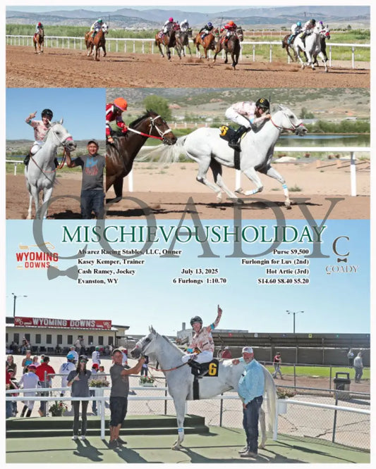 MISCHIEVOUSHOLIDAY - 07-13-25 - R09 - WYO Wyoming Downs
