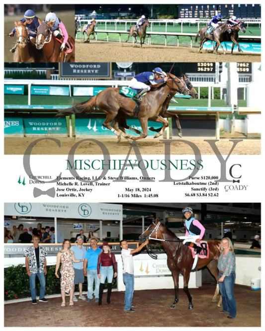 Mischievousness - 05-18-24 R11 Cd Churchill Downs