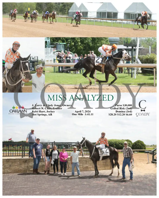 Miss Analyzed - 04 - 07 - 24 R02 Op Oaklawn Park