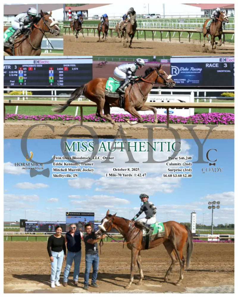 MISS AUTHENTIC - 10-08-25 - R03 - IND Indiana Grand