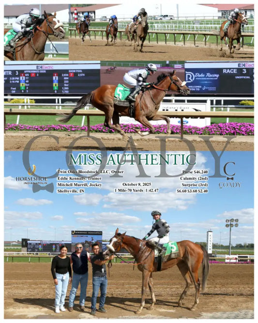 MISS AUTHENTIC - 10-08-25 - R03 - IND Indiana Grand