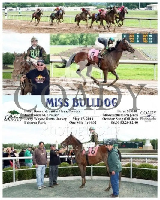 Miss Bulldog - 051714 Race 06 Btp Belterra Park