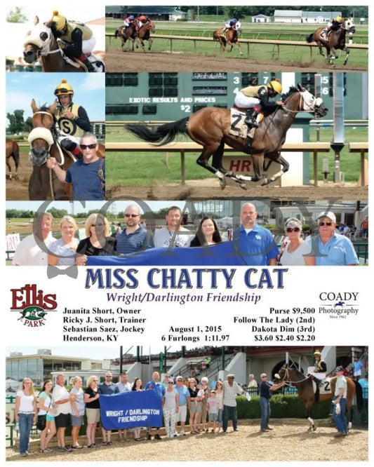 Miss Chatty Cat - 080115 - Race 06 - ELP - Coady Media - Kurtis Coady Photography