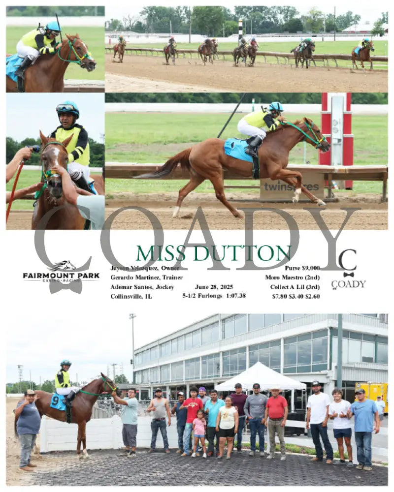 MISS DUTTON - 06-28-25 - R07 - FP Fanduel Sportsbook Horse Racing