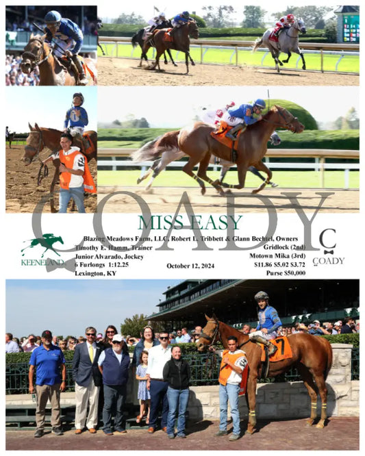Miss Easy - 101224 Race 01 Kee Keeneland