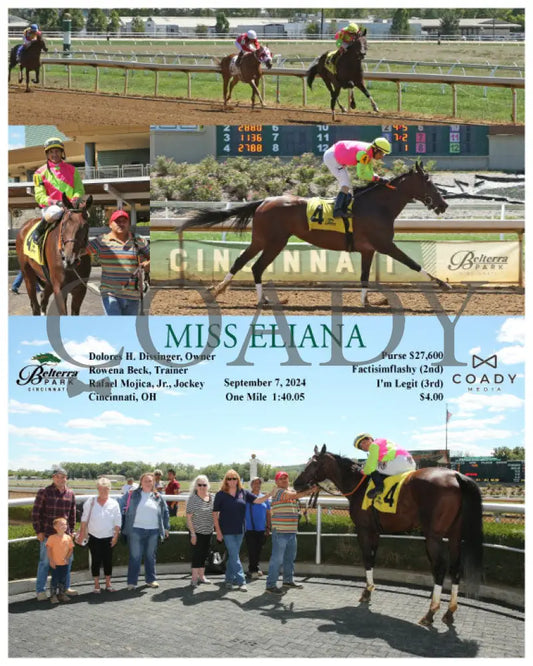 Miss Eliana - 090724 Race 03 Btp Belterra Park