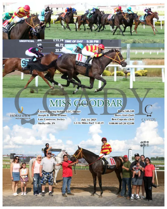 MISS GOODBAR - 07-14-25 - R07 - IND Indiana Grand