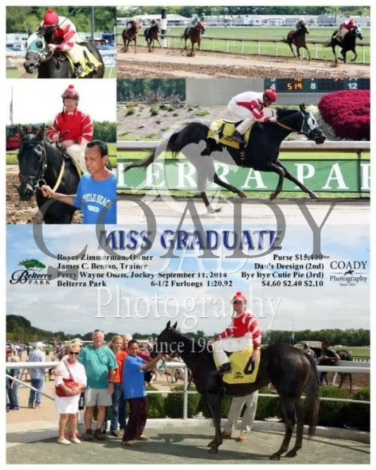 Miss Graduate - 091114 Race 04 Btp Belterra Park