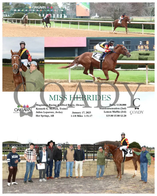 Miss Hebrides - 01-17-25 R07 Op Oaklawn Park