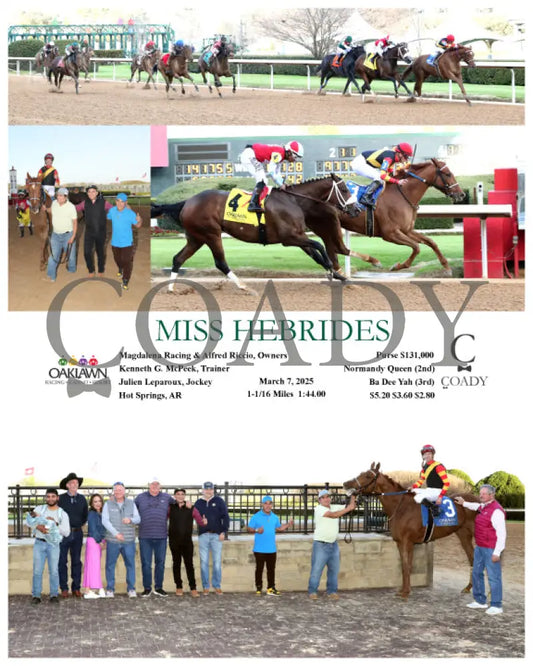 MISS HEBRIDES - 03-07-25 - R09 - OP Oaklawn Park