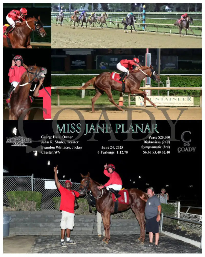 MISS JANE PLANAR - 06-24-25 - R07 - MNR Mountaineer Park