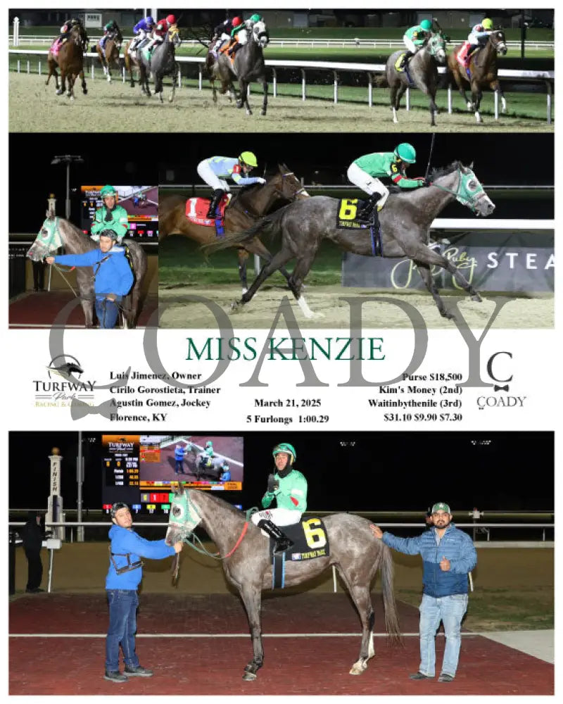 MISS KENZIE - 03-21-25 - R08 - TP Turfway Park