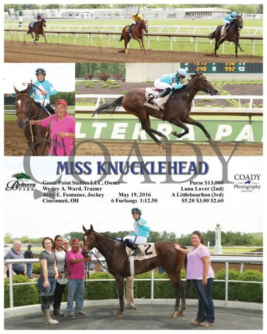 Miss Knucklehead - 051916 Race 02 Btp Belterra Park