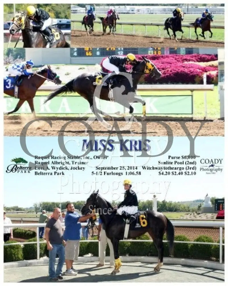 Miss Kris - 092514 Race 02 Btp Belterra Park