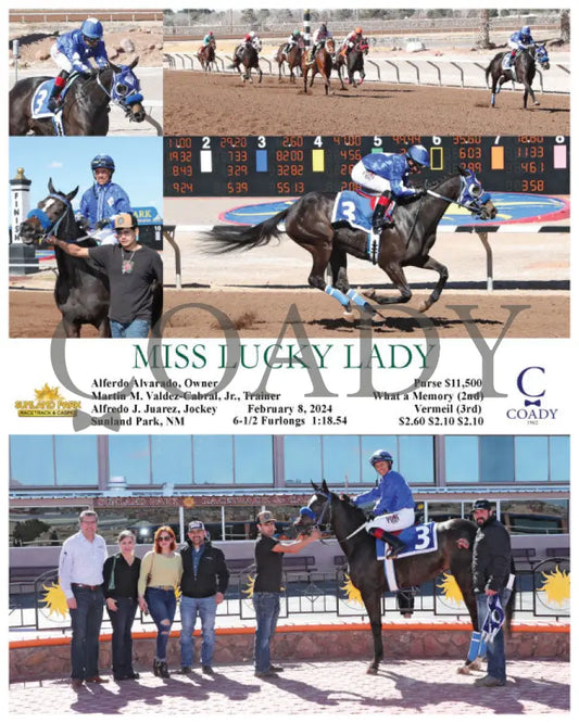 Miss Lucky Lady - 02-08-24 R02 Sun Sunland Park
