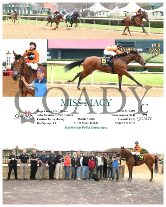 MISS MACY - 03-07-25 - R02 - OP Oaklawn Park