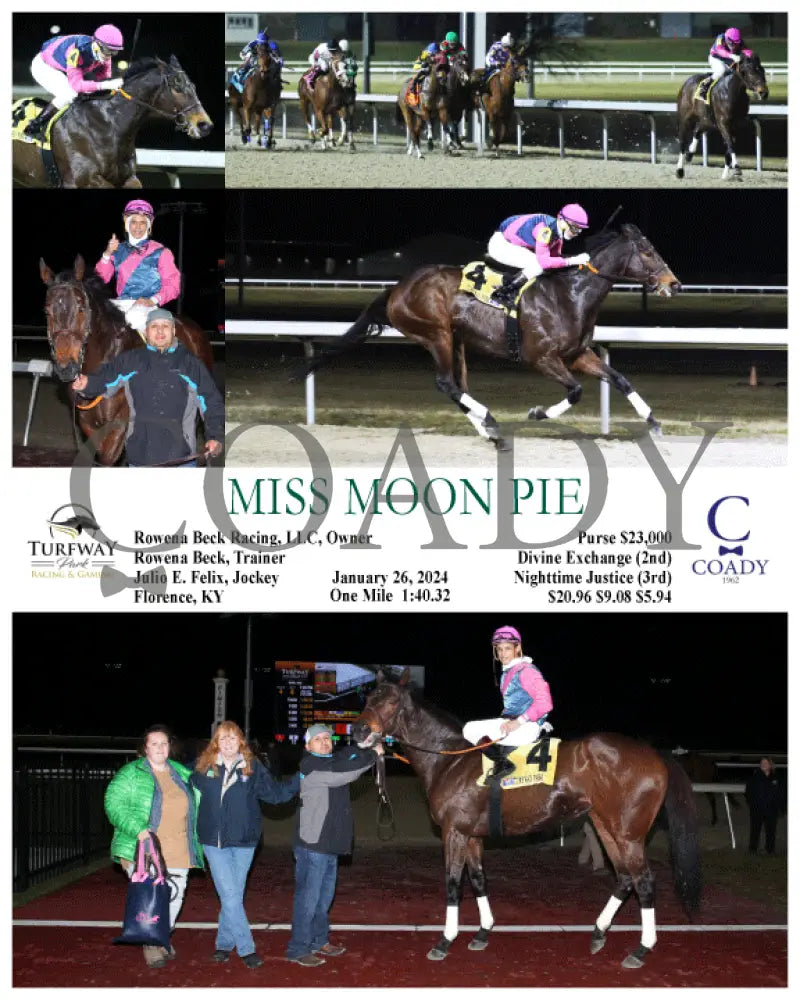 Miss Moon Pie - 01-26-24 R04 Tp Turfway Park