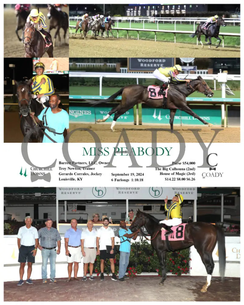 Miss Peabody - 09-19-24 R08 Cd Churchill Downs