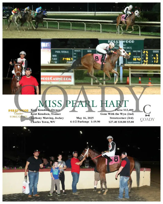 MISS PEARL HART - 05-16-25 - R08 - CT Hollywood Casino at Charles Town Races