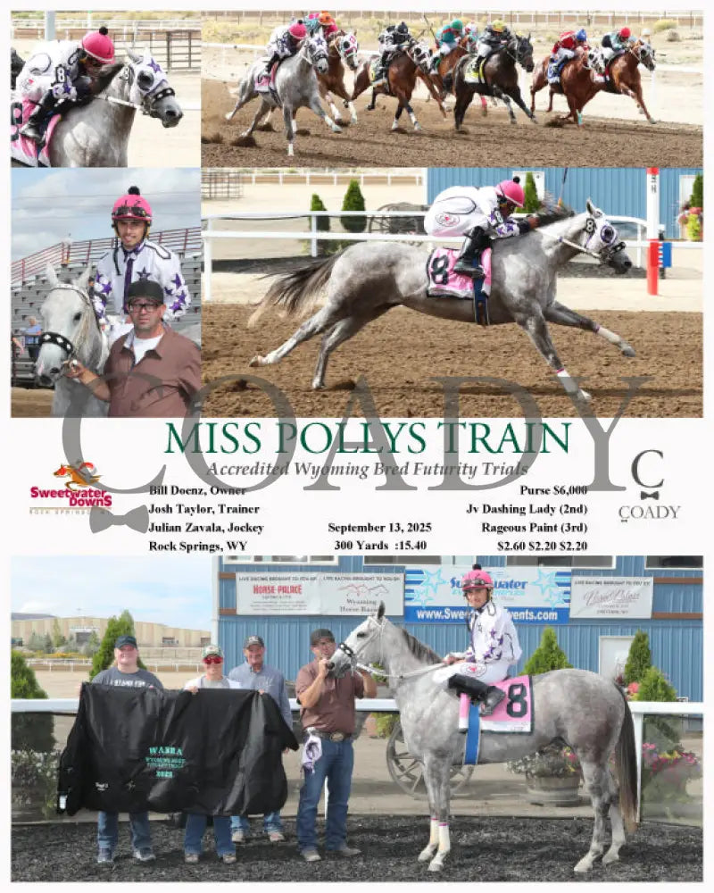 MISS POLLYS TRAIN - Accredited Wyoming Bred Futurity Trials - 09-13-25 - R07 - SWF - Coady Media - Kurtis Coady Photography