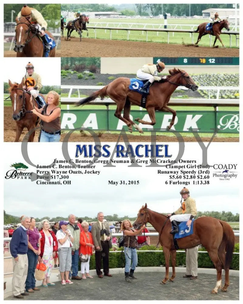 Miss Rachel - 053115 Race 08 Btp Belterra Park