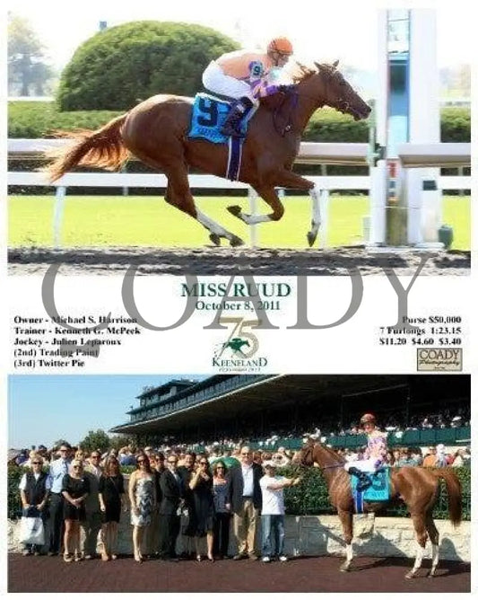 Miss Ruud - 100811 Keeneland
