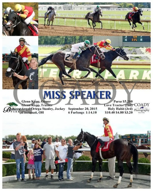 Miss Speaker - 092015 Race 03 Btp Belterra Park