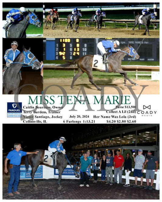 Miss Tena Marie - 07-20-24 R08 Fan Fanduel Sportsbook Horse Racing