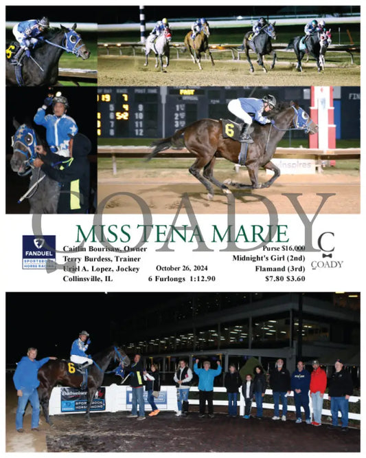 Miss Tena Marie - 10-26-24 R07 Fan Fanduel Sportsbook Horse Racing