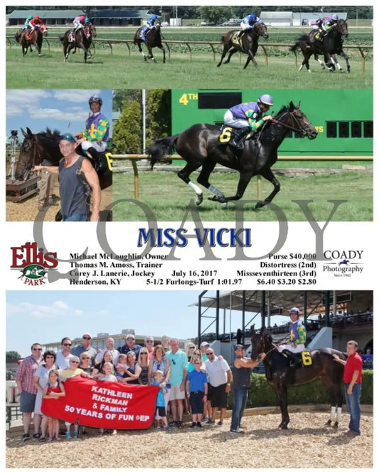 Miss Vicki - 071617 Race 05 Elp Ellis Park