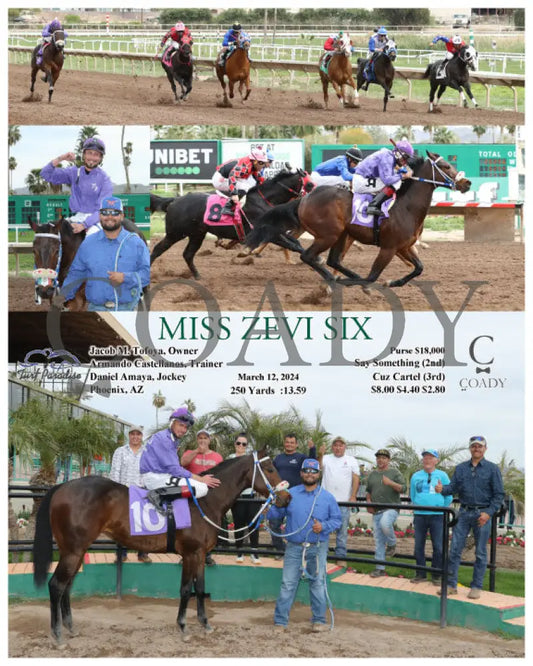 Miss Zevi Six - 03 - 12 - 24 R02 Tup Turf Paradise