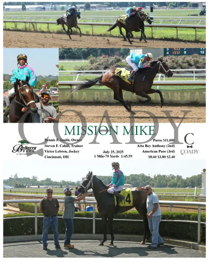 MISSION MIKE - 072525 - Race 01 - BTP Indiana Grand