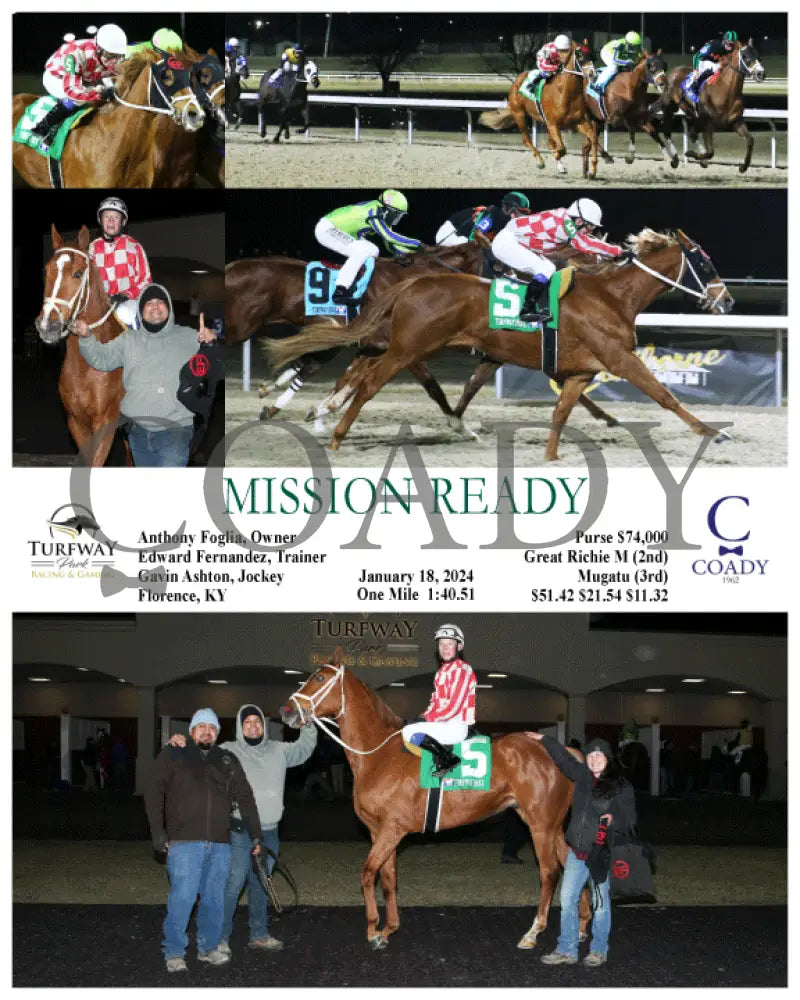 Mission Ready - 01-18-24 R07 Tp Turfway Park