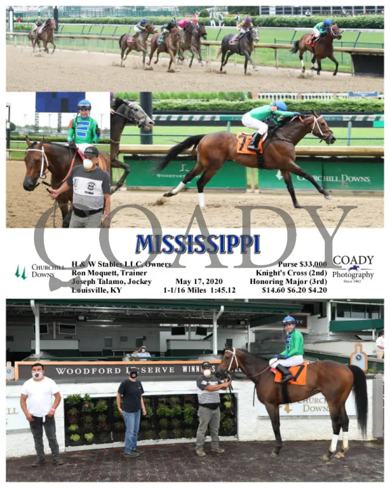 Mississippi - 05-17-20 R06 Cd Churchill Downs