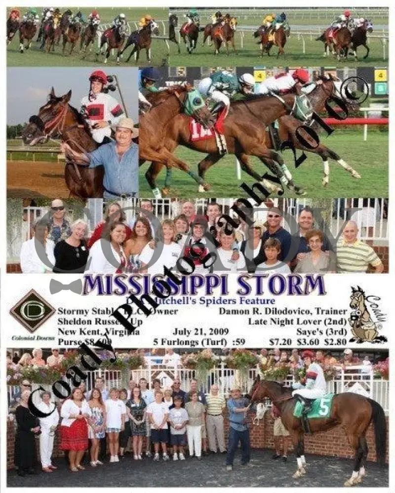 Mississippi Storm - D A Mitchell S Spiders Featu Colonial Downs