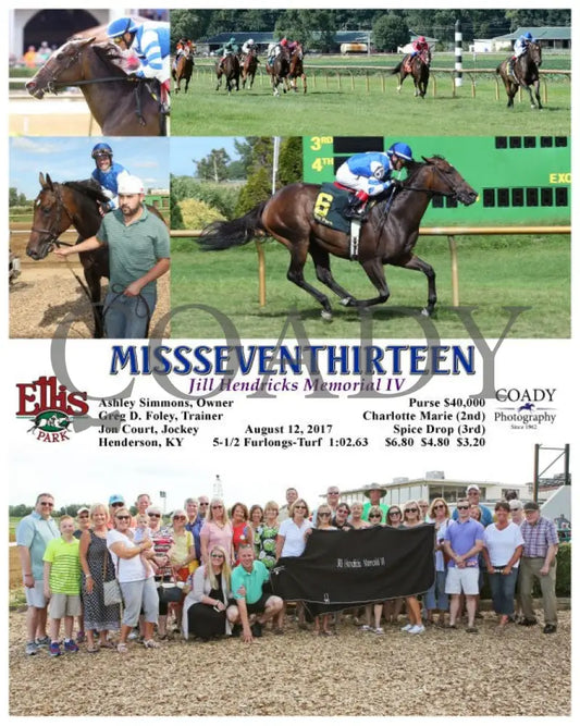 Missseventhirteen - 081217 Race 07 Elp G Ellis Park