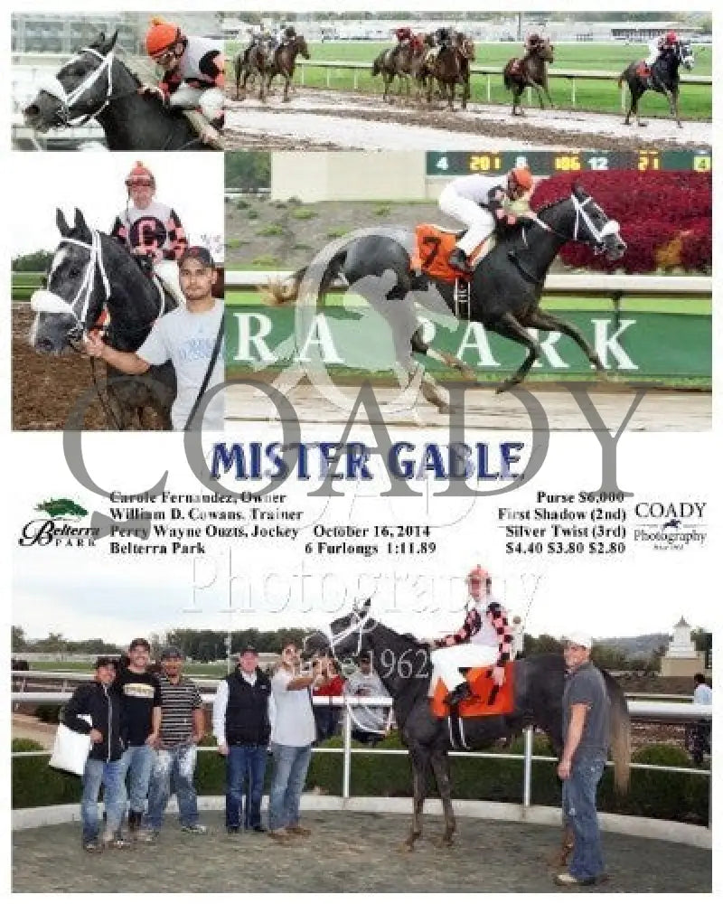 Mister Gable - 101614 Race 07 Btp Belterra Park