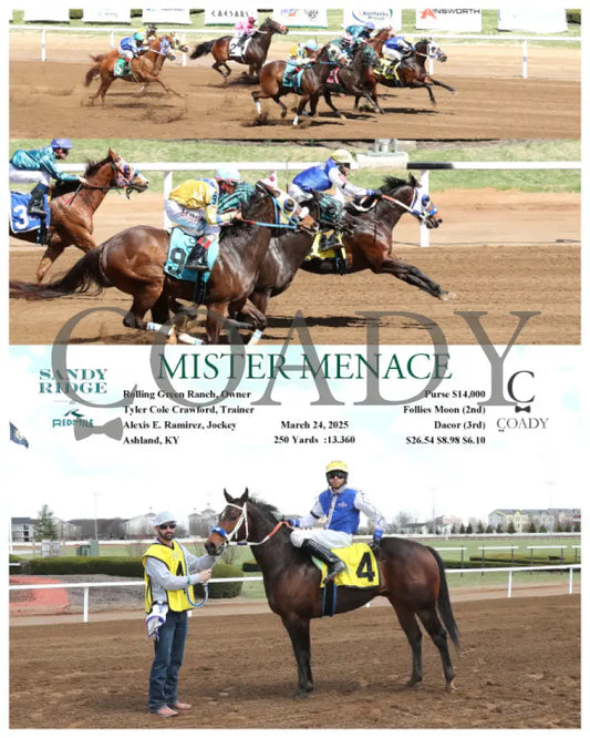 MISTER MENACE - 03-24-25 - R02 - SRM Photograph