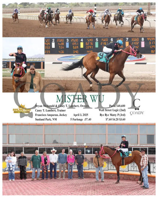 MISTER WU - 04-03-25 - R10 - SUN Sunland Park