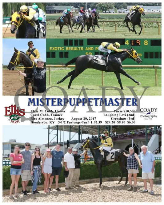 Misterpuppetmaster - 082017 Race 01 Elp Ellis Park
