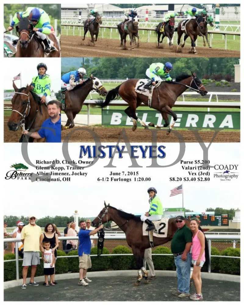 Misty Eyes - 060715 Race 07 Btp Belterra Park
