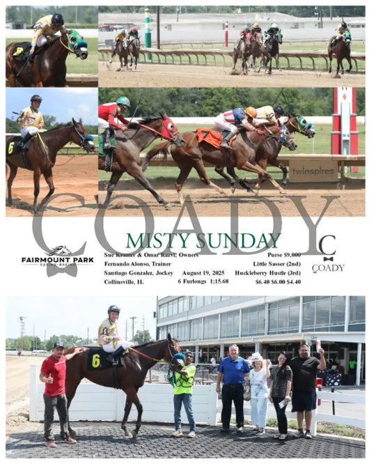 MISTY SUNDAY 08 19 25 R02 FP Fanduel Sportsbook Horse Racing