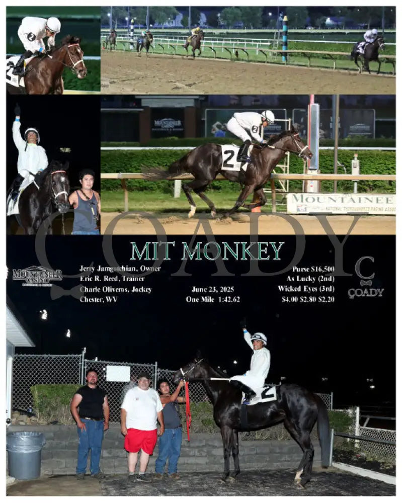 MIT MONKEY - 06-23-25 - R06 - MNR Mountaineer Park