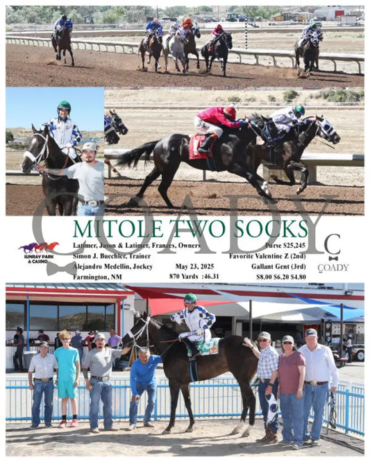 MITOLE TWO SOCKS - 05-23-25 - R08 - SRP SunRay Park