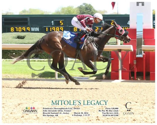 Copy Of Mitole’s Legacy - 03 - 28 - 24 R02 Op Action Oaklawn Park
