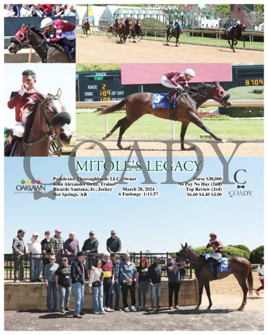 Mitole’s Legacy - 03-28-24 R02 Op Oaklawn Park