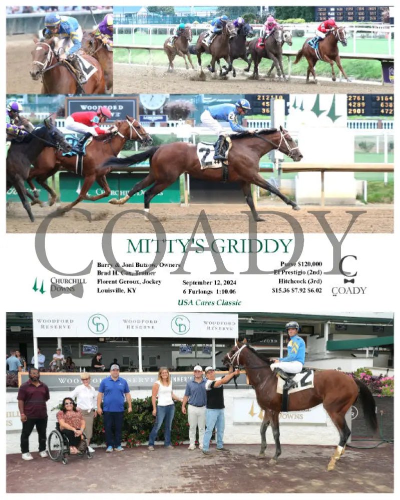 Mitty’s Griddy - 09-12-24 R05 Cd Churchill Downs