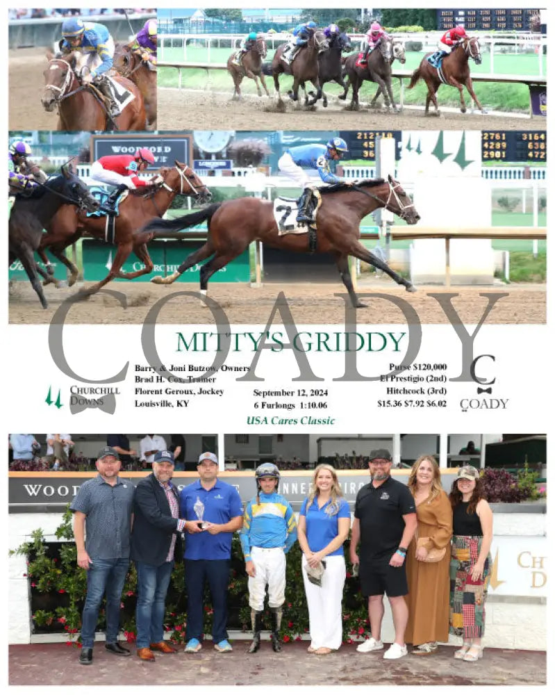 Mitty’s Griddy - 09-12-24 R05 Cd Grooup Churchill Downs