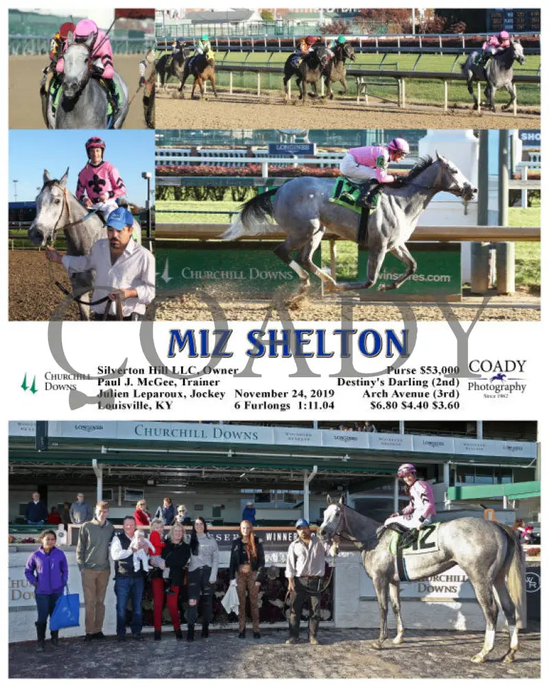 Miz Shelton - 11-24-19 R07 Cd Churchill Downs